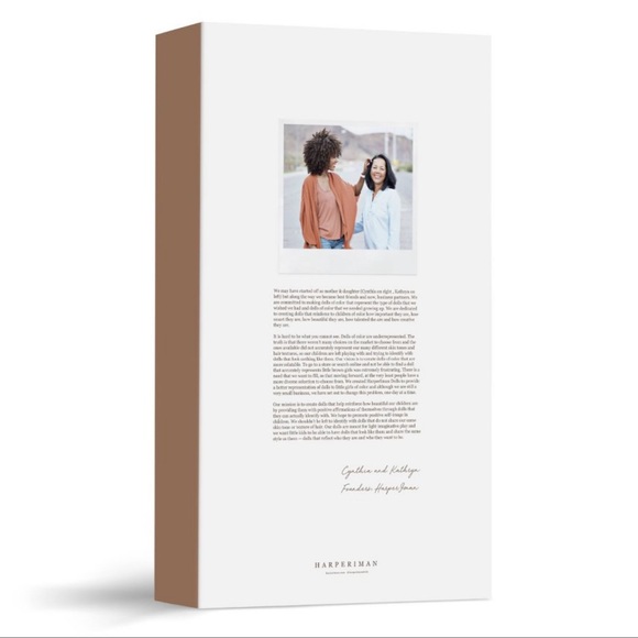 EXCLUSIVE HarperIman Imani 14” Plush Linen Doll - Picture 3 of 9